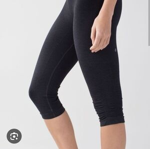 Women’s Lululemon Ebb And Flow Leggings Seamless Crop Leggings